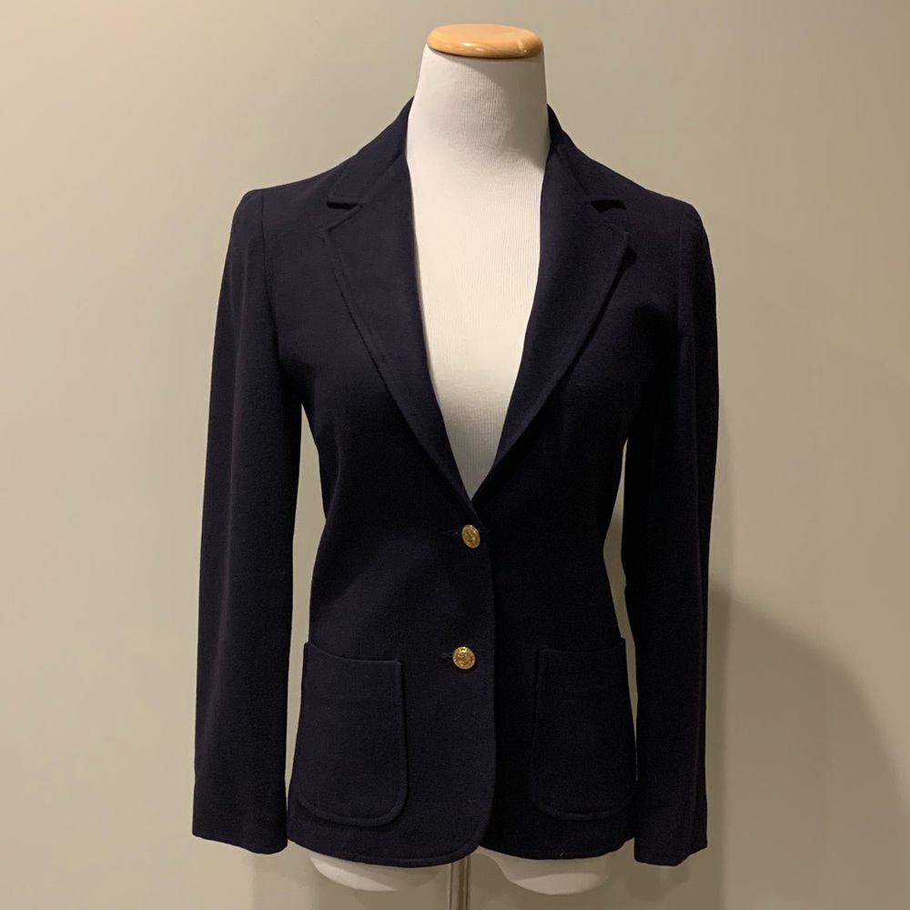Vintage Navy wool blazer
